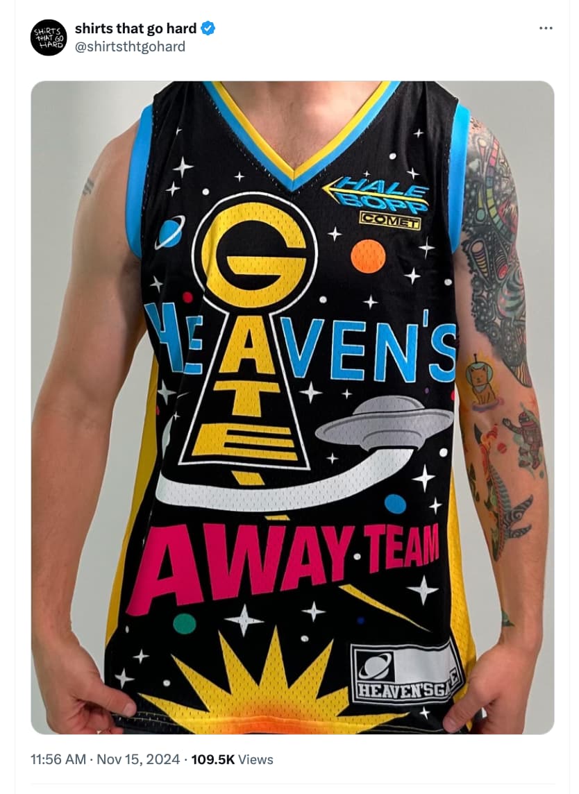 heavens gate jersey - Shirts shirts that go hard That Go Hard G Comet Eaven'S T AwayTea Views Heaven'Sg